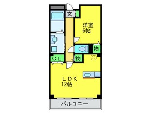 コ－タ・コ－トⅠの物件間取画像